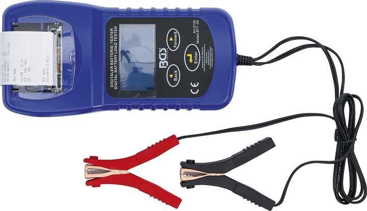 Produktbild BGS Digitaler Batterie- und Ladesystem-Tester mit Drucker (1 Stk., AA, 1.44 mAh, Ladegerät inkl. Akku)