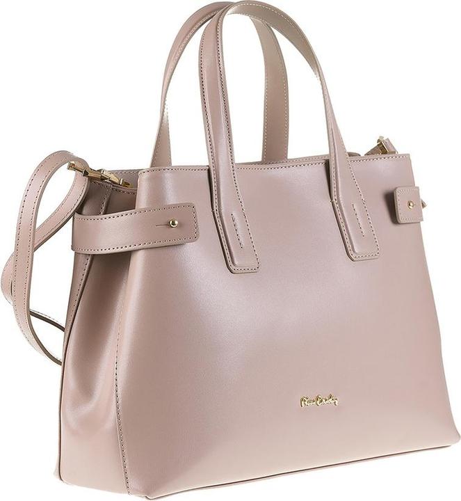 Actual product image Pierre Cardin Damen Handtasche Made In Italy - Modell Emberly Nova - 100% Leder - 35.0 X 25.5 X 14.0 Cm