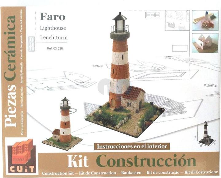 Immagine prodotto Block Cuit. Kit modello 3D in ceramica - faro (20 x 25 x 20 cm)