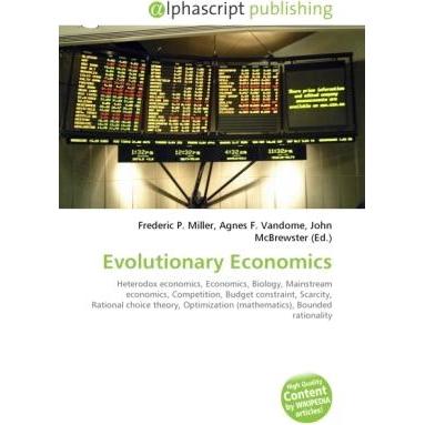 Evolutionary Economics, Fachbücher von Agnes F. Vandome, Frederic P. Miller, John McBrewster
