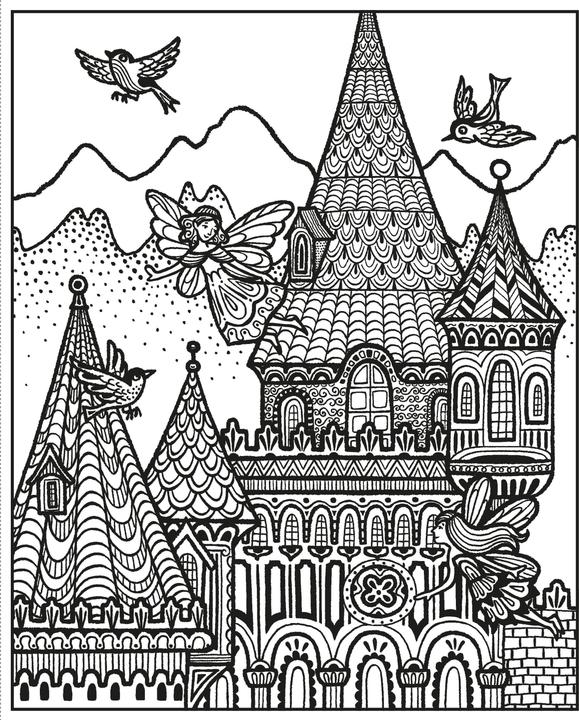 Produktbild Usborne Fairy Palaces Magic Painting Book