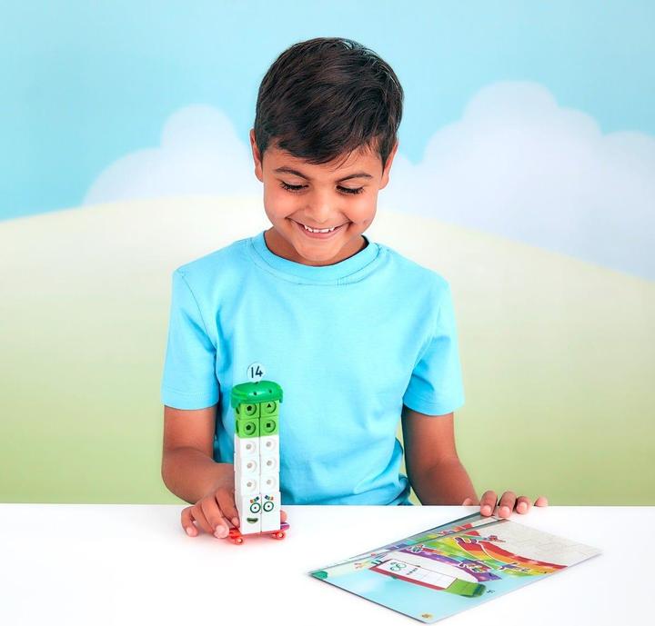 Actual product image Learning Resources MathLink plug-in cube (English)