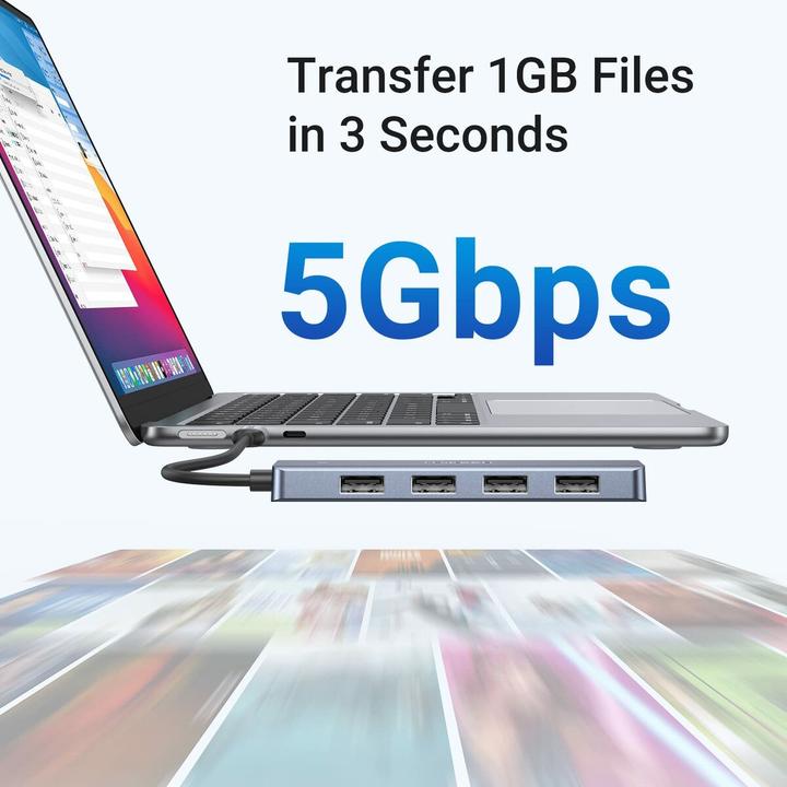 Image du produit Ugreen 4 Port-C Hub (USB-C, 4 ports)