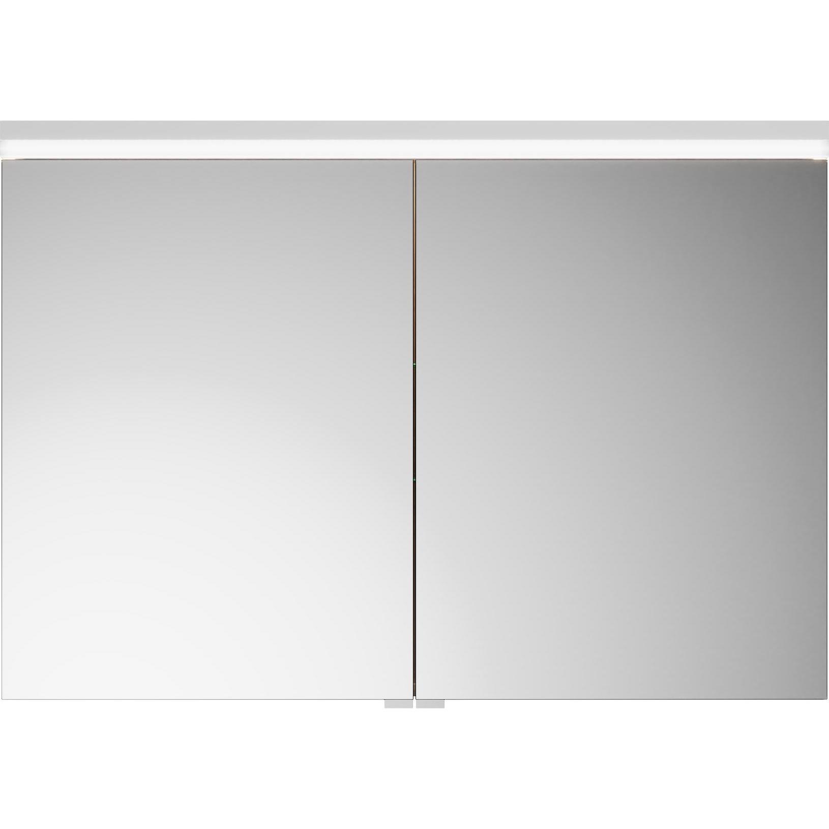 burgbad, Spiegelschrank, Lin20 Spiegelschrank LED-Beleuchtung,2 Türen, 1000x700x170mm