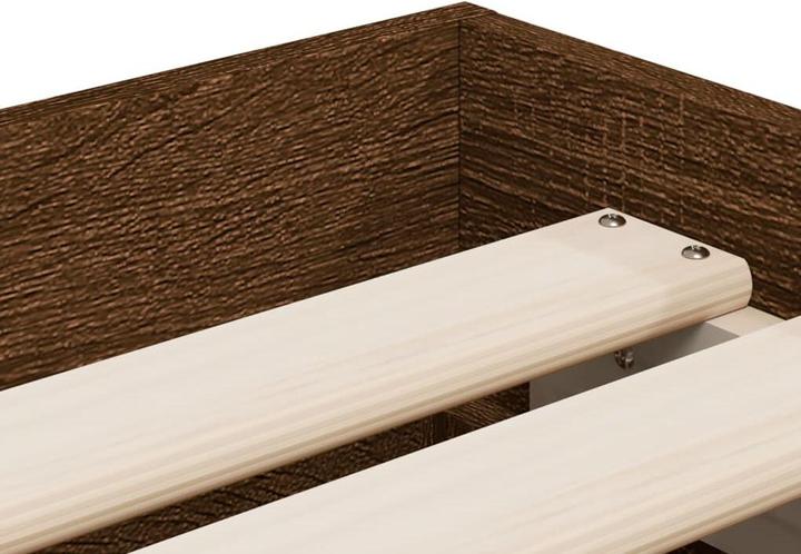 Image du produit VidaXL Cadre de lit avec tiroirs (90 x 200 cm)