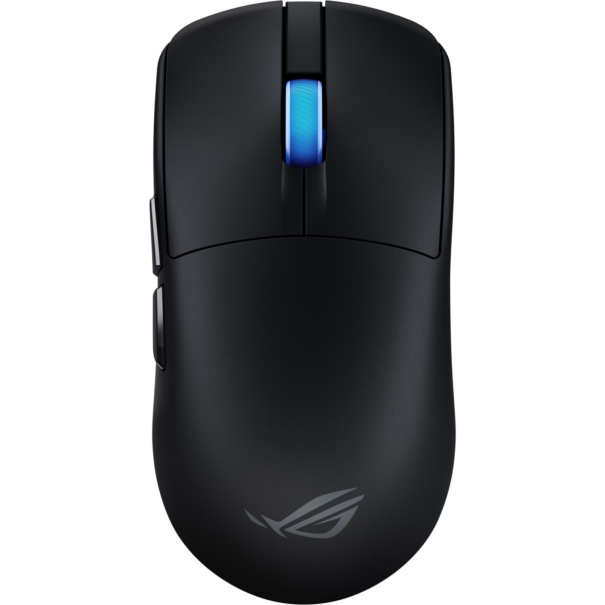 ASUS ROG Harpe II Ace (Kabelgebunden, Kabellos), Maus, Schwarz