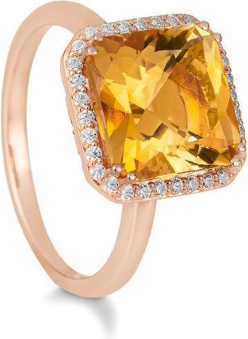 Immagine prodotto Breuning ANELLO - E.CITRIN/BRILL. 0,208 Ct. H/si (54, Oro 750/18 K)