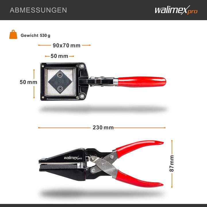 Actual product image Walimex 50x50mm photo punch (Laboratory utensils)