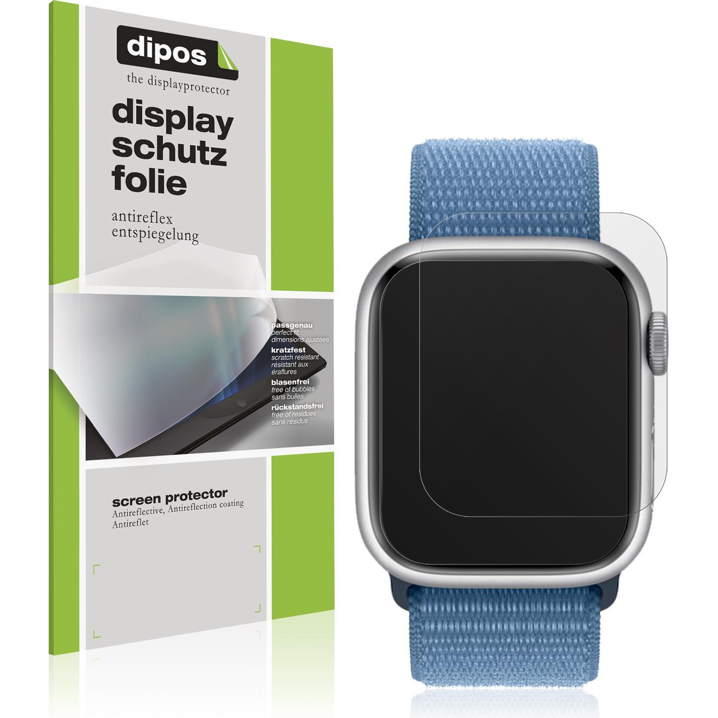 Dipos Displayschutzfolie Antireflex, Smartwatch Schutzfolie, Transparent