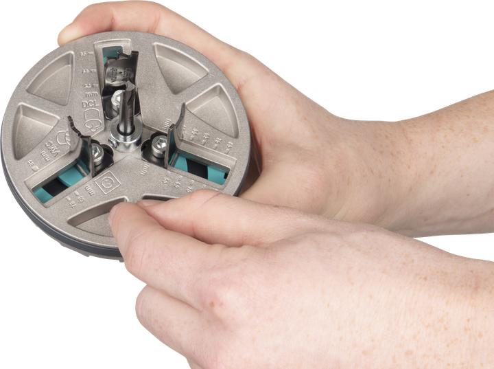 Actual product image wolfcraft 1 AH 45-90 adjustable hole saw ø45-90mm (90 mm)