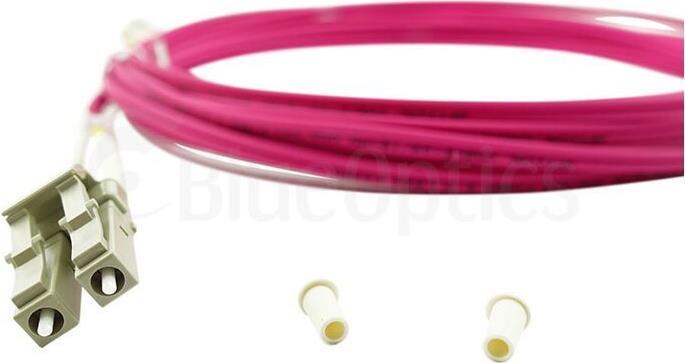 Actual product image BlueOptics Fujitsu FCKAB-OM4-C05-L compatible LC-LC multimode OM4 patch cable 5 metres (S/UTP, 5 m)