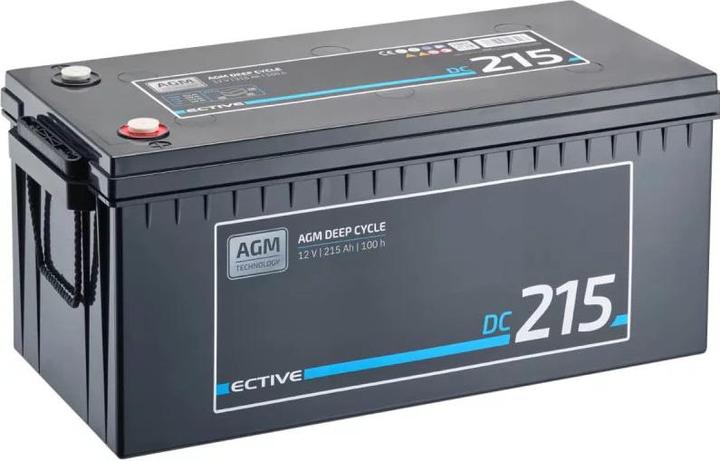 Immagine prodotto Ective DC 215 AGM Deep Cycle 215Ah Versorgungsbatterie (12 V, 215 Ah)