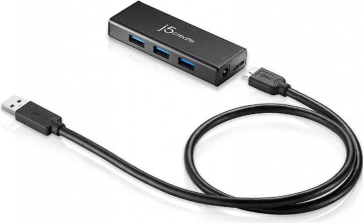 Image du produit j5Create USB 3.0 Type-A (Micro USB, 4 ports)