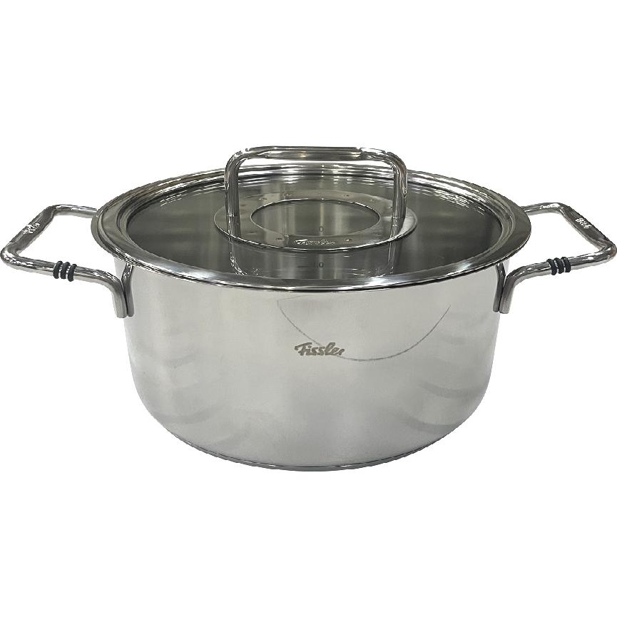 Fissler pentola bonn 20cm, Padella + Pentola, Argento