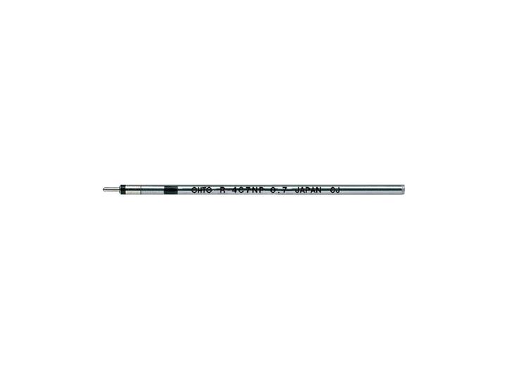 Actual product image Ohto refill black 0,7mm (Black, 0.70 mm)