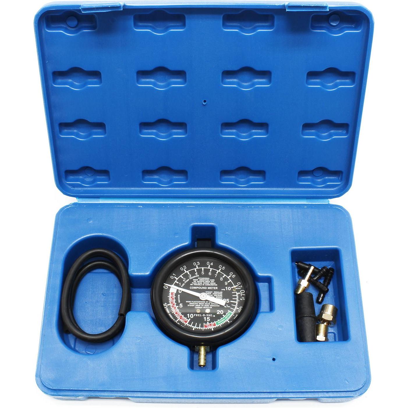 Thumbnail - Wiltec, Fahrzeug Werkzeug, Vakuumtester 10PSI 28"HG Benzinpumpentester Unterdruck Tester Benzinpumpe