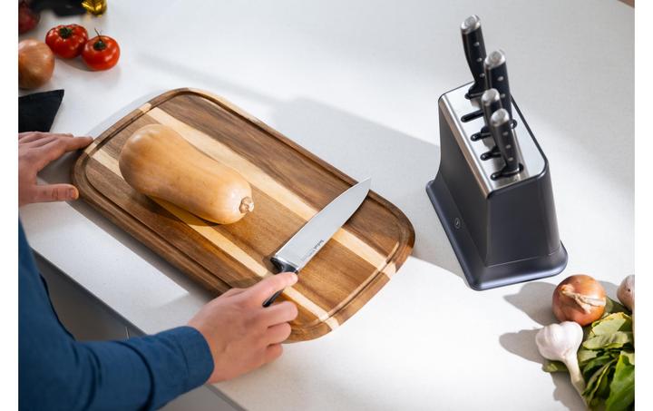 Produktbild Tefal EverSharp Pro 5-teiliges Messer-Set mit selbstschärfendem Messerblock