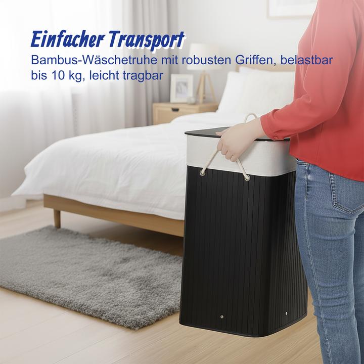 Actual product image Relaxdays laundry bin (80 l)