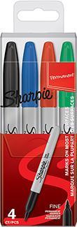 Actual product image Sharpie Permanent brand (4 x)