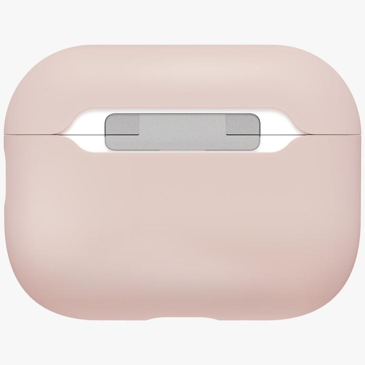 Actual product image Uniq Case Lino for AirPods Pro 3 gen Silicone pink