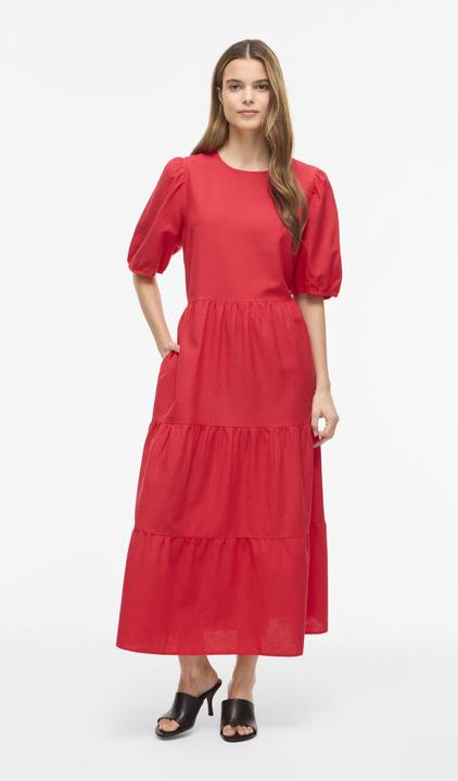 Actual product image Vila VIPRISILLA Kurzarm Maxikleid (36)