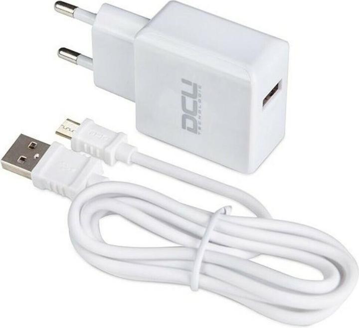 Produktbild DCU Tecnologic USB CHARGER 5V 2.4A MICRO USB CABLE 1M
