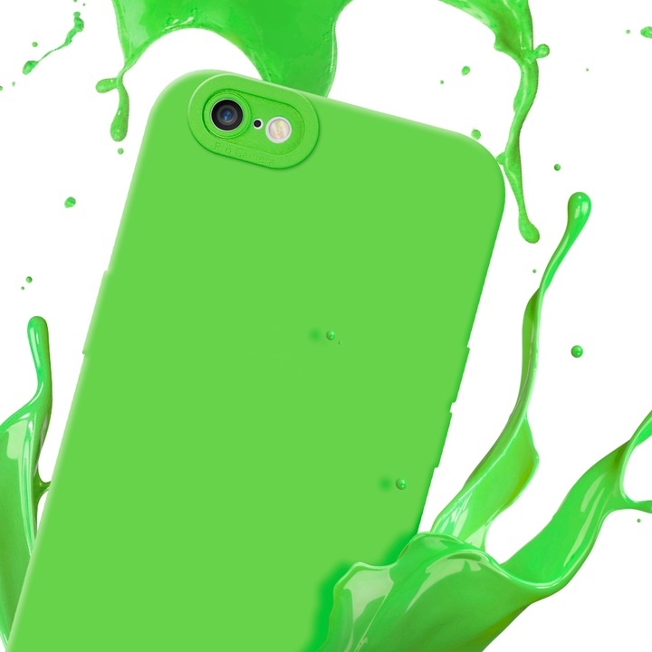 Productafbeelding Cadorabo Hoesje voor Apple iPhone 6 PLUS / 6S PLUS in TPU Fluid LM162 Style (Apple iPhone 6 Plus)