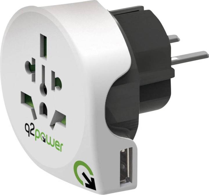 Actual product image Q2 Power World to Europe USB