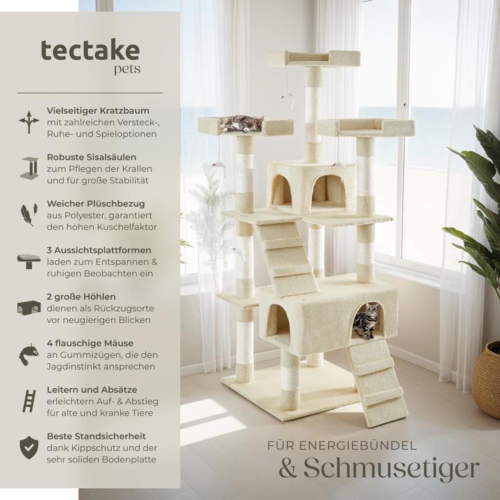 Produktbild tectake Barney (170 cm, Beige)