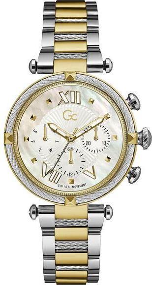 Doc Johnson Y16020L1MF Dames Horloge Sport Chique Bicolor