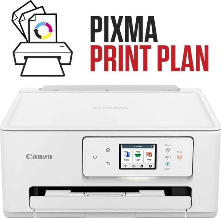 Productafbeelding Canon PIXMA TS7650i Wit (Inktpatroon, Kleur)