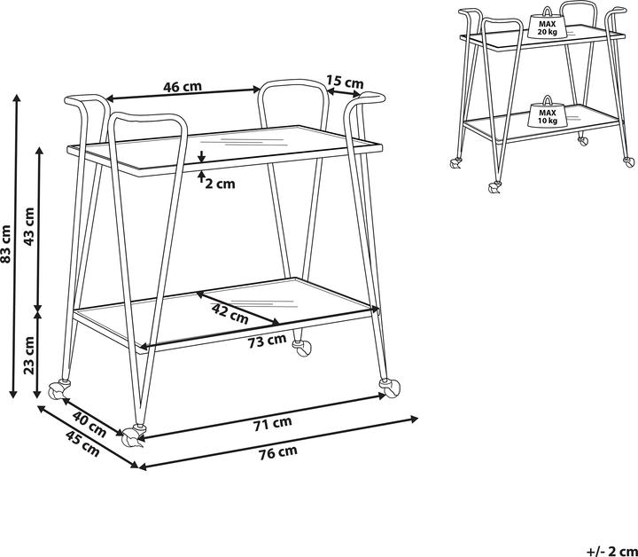 Actual product image Beliani Noti