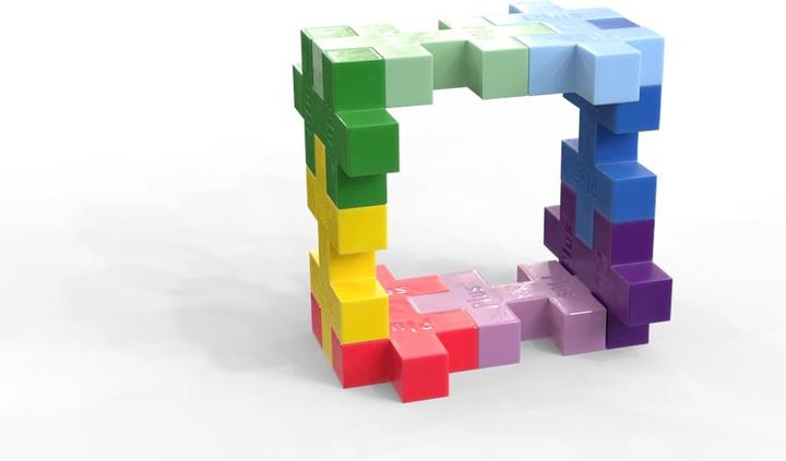 Actual product image Plus-Plus 60 Kreativ Bausteine BIG Farbspektrum