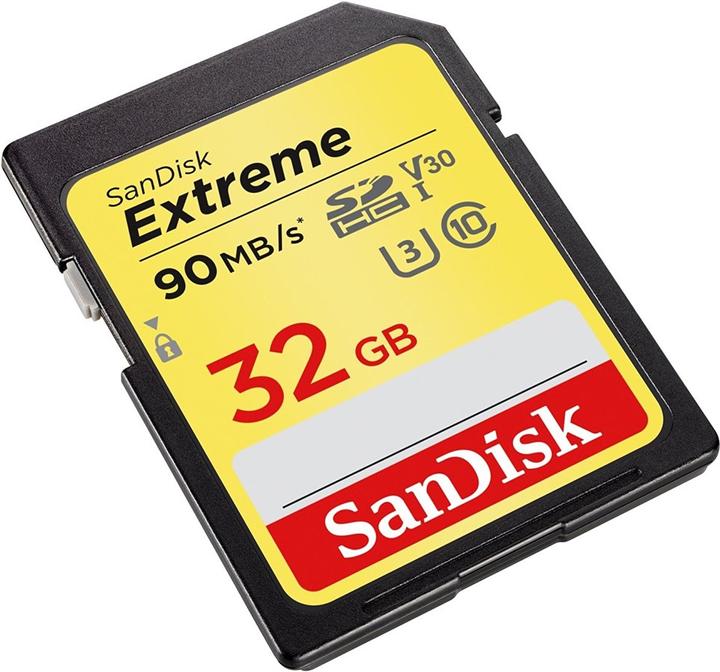 Actual product image SanDisk Extreme SDHC U3 2-Pack (32 GB, SDHC, U3, UHS-I)