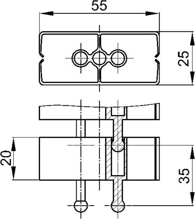 Actual product image Bachmann Cable snake Cube silver (930.059) (Cable bridge, 100 cm)