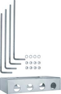 Hager Bodensockel XEV428 für Standfuss XEV426