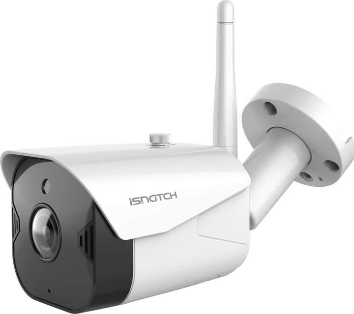 Actual product image iSnatch HeyCam Bull - 2K Indoor/Outdoor Wi-Fi IP Camera, Vandal-Proof Metal Body, IP66, Night Vision