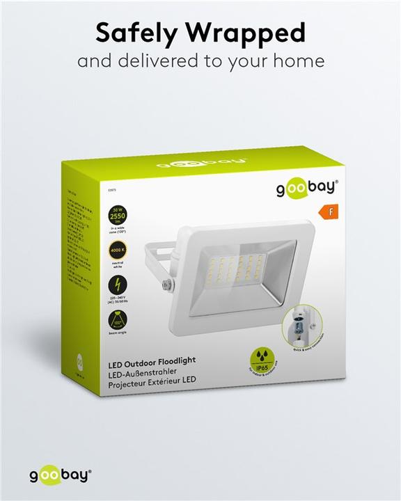 Immagine prodotto Goobay Faretto esterno (2560 lm, IP65)