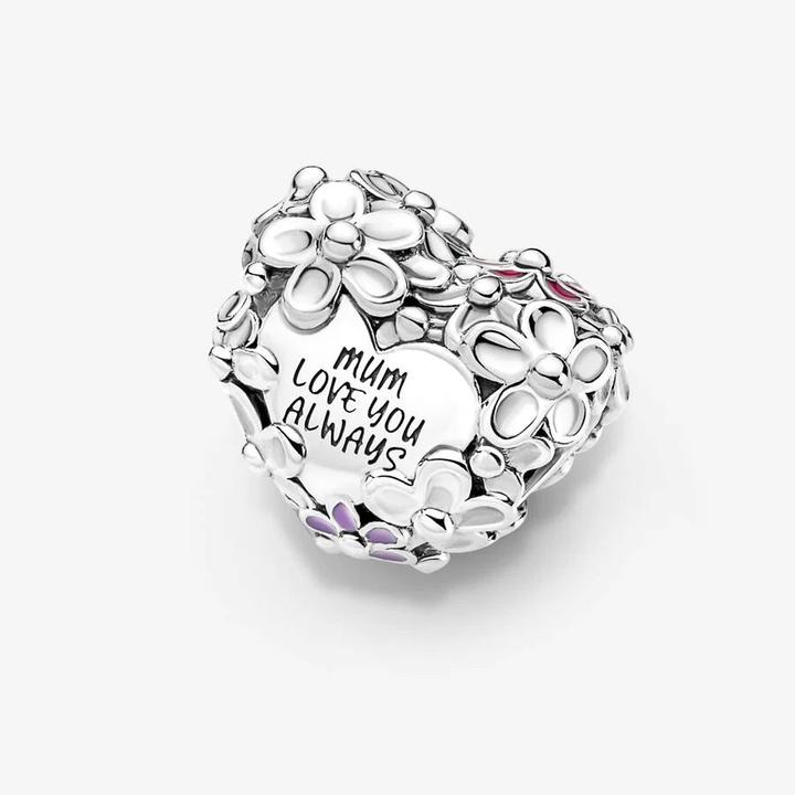 Immagine prodotto Pandora Charm Mum Daisy Heart (Argento 925, Smalto)
