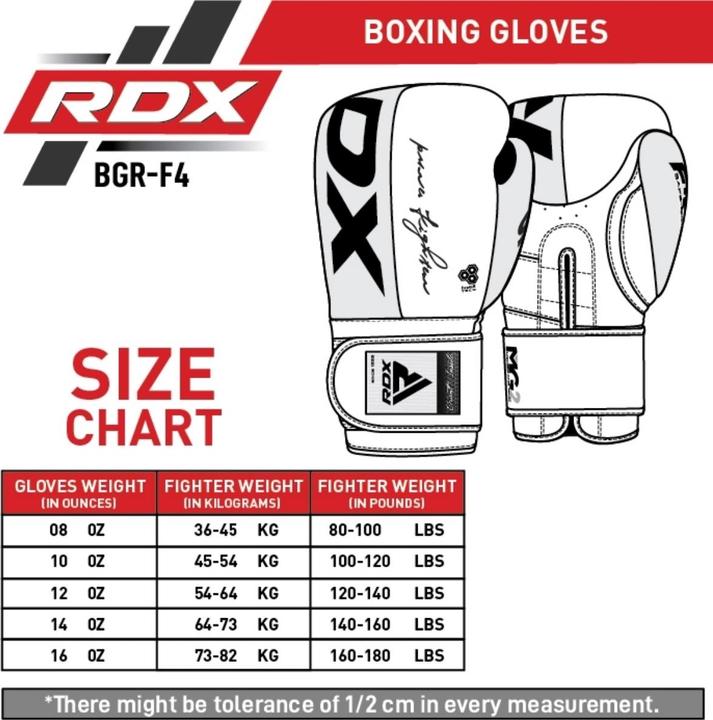 Produktbild Rdx Boxhandschuhe REX F4 (10 OZ, 10)