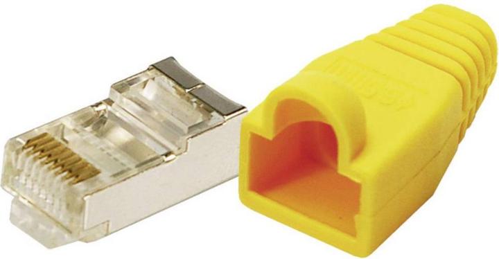 Produktbild LogiLink RJ45 Steckverbinder 5e, geschirmt (CAT5e)