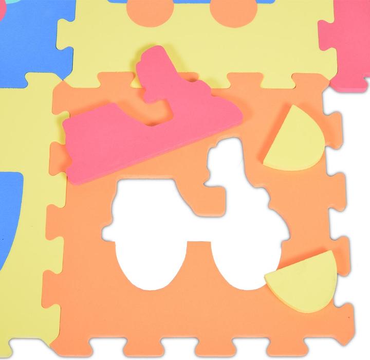 Produktbild Moni Puzzle Spielmatte 10 teilig (32 x 32 cm)