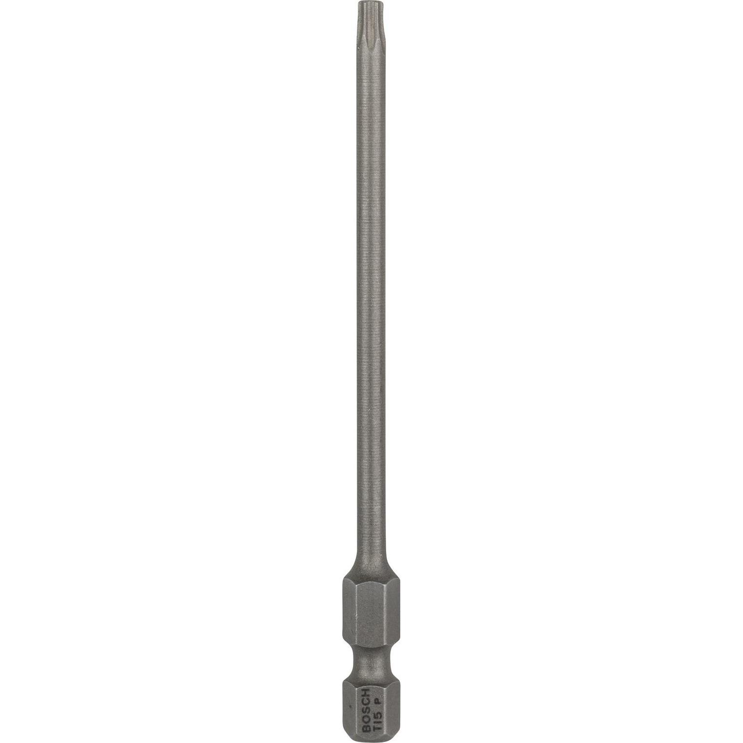 Bosch Professional Zubehör, Bits, Schrauberbit Extra-Hart T15, 89 mm, 1er-Pack (T 15)
