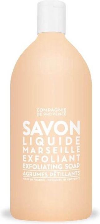 Actual product image La Compagnie de Provence Exfoliating Soap 1 litre Sparkling Citrus (Cleansing scrub, 1000 ml)