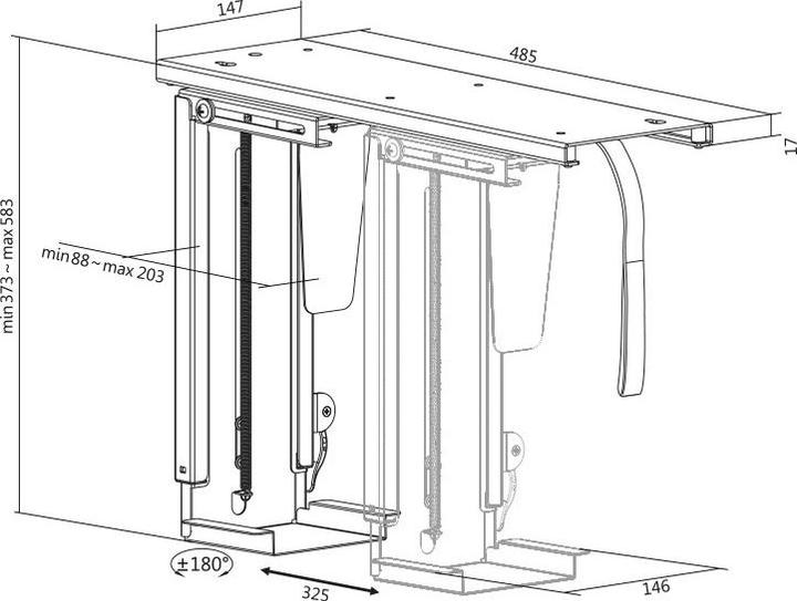 Produktbild LogiLink System-Montageklammer