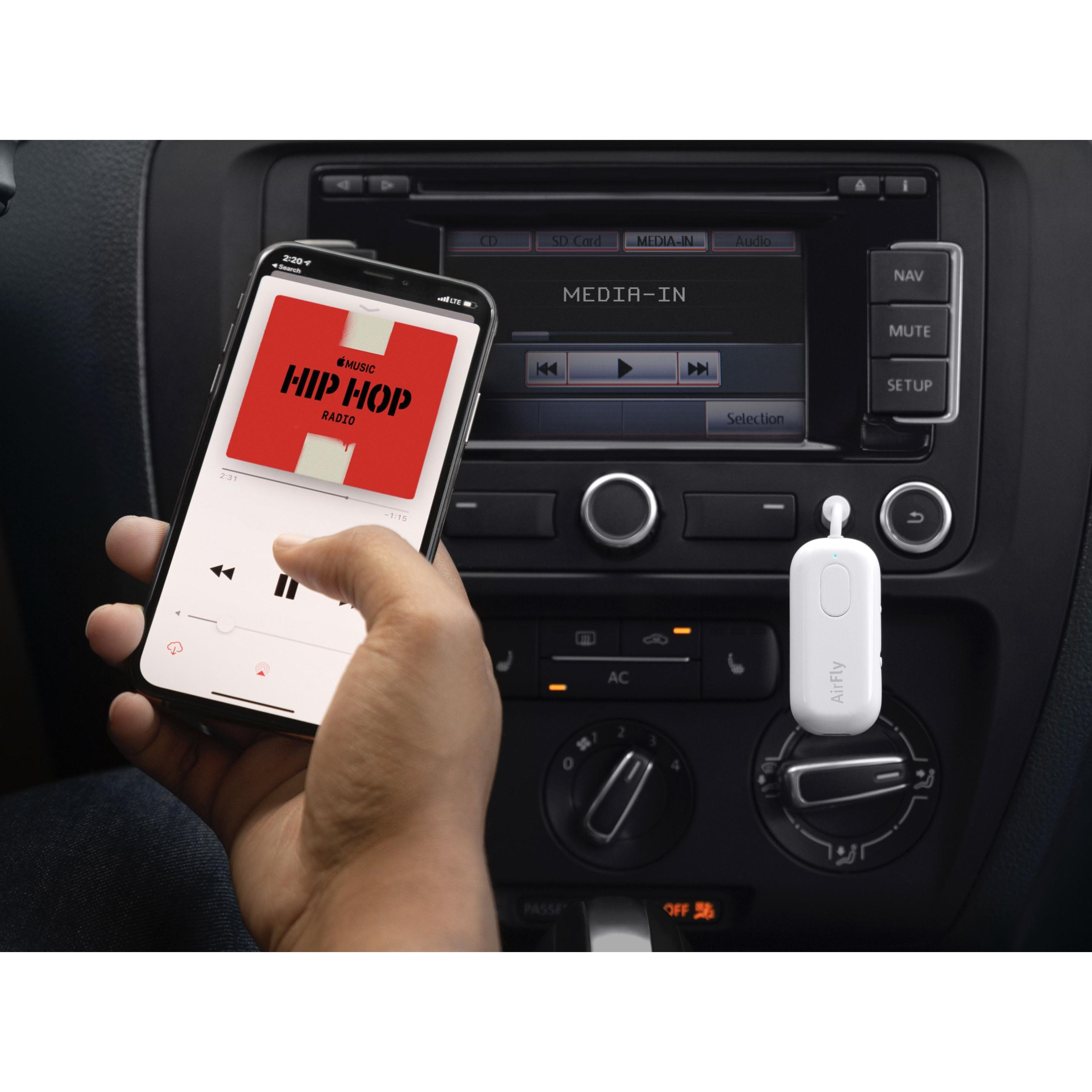 Thumbnail - TwelveSouth AirFly Pro (Sender & Empfänger), Bluetooth Audio Adapter, Weiss