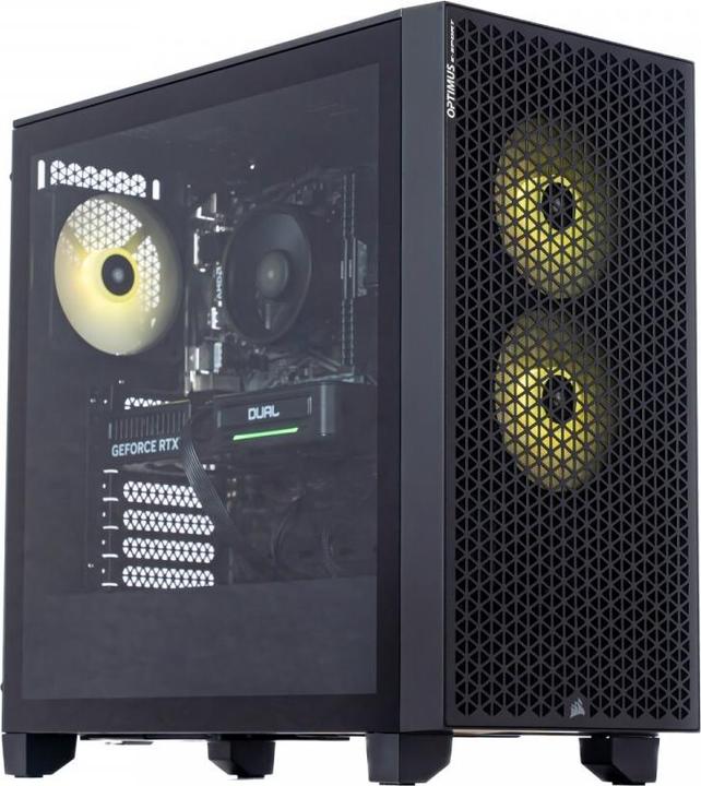 Actual product image Optimus Computer E-Sport GA520T-CR10 Ryzen 4500/16GB/1TB/RTX 5060 8GB/W11 (1000 GB, 16 GB, GeForce RTX 5060)