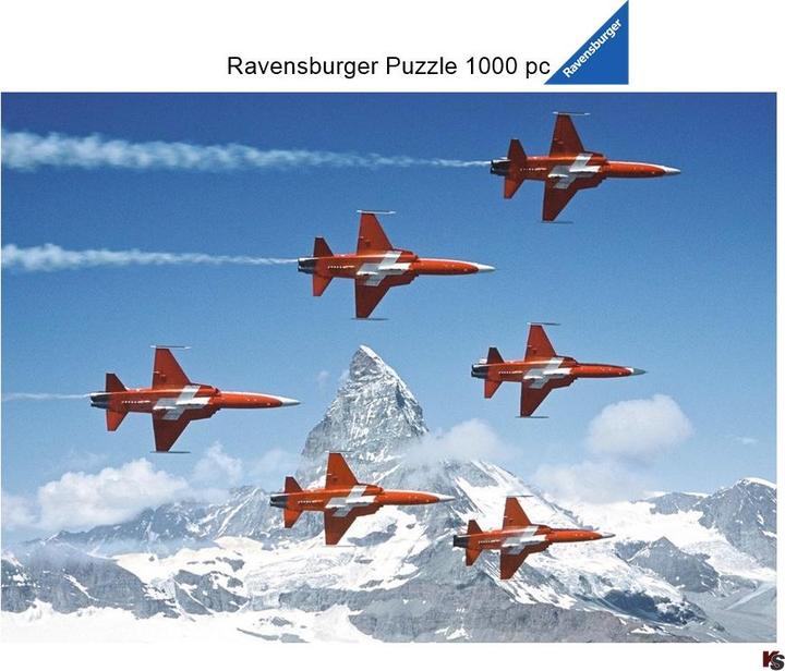 Immagine prodotto Ravensburger Pattuglia svizzera (1000 pezzi)