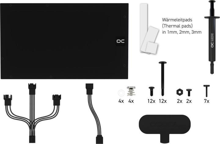 Image du produit Alphacool Eiswolf 2 AIO - 360mm RTX 4090 Founders Edition avec plaque arrière