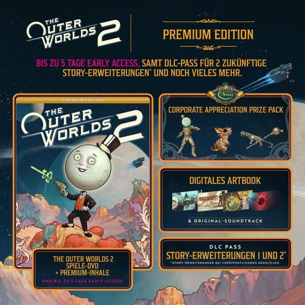 Productafbeelding Microsoft The Outer Worlds 2 - Premium Edition (PS5, DE)